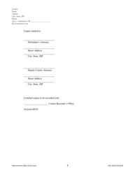 Form AOC GN3F Pre-conviction Restitution Lien - Arizona, Page 4