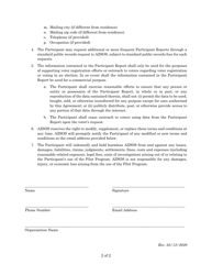 Online Voter Registration Unique Url Pilot Program Participant Agreement - Arizona, Page 2