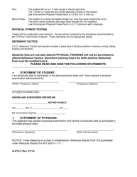 Form ALETA-2 A.c.c. Parole and Probation Officer Training Course Physical Training Form - Arkansas, Page 2