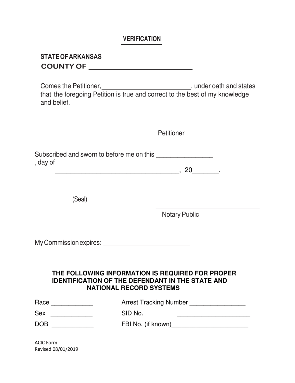 Petition to Seal Misdemeanors - Arkansas, Page 4