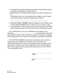 Order to Seal Records of Nolle Prosequi, Dismissals, Judgments of Acquittal, and Charges Not Filed - Arkansas, Page 2