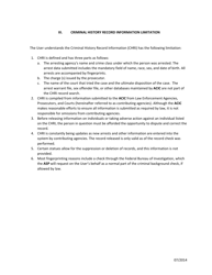 Noncriminal Justice Agency User Agreement for Release of Criminal History Record Information - Arkansas, Page 3