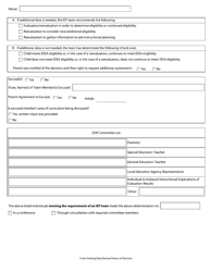 Existing Data Review/Notice of Decision - Arkansas, Page 2