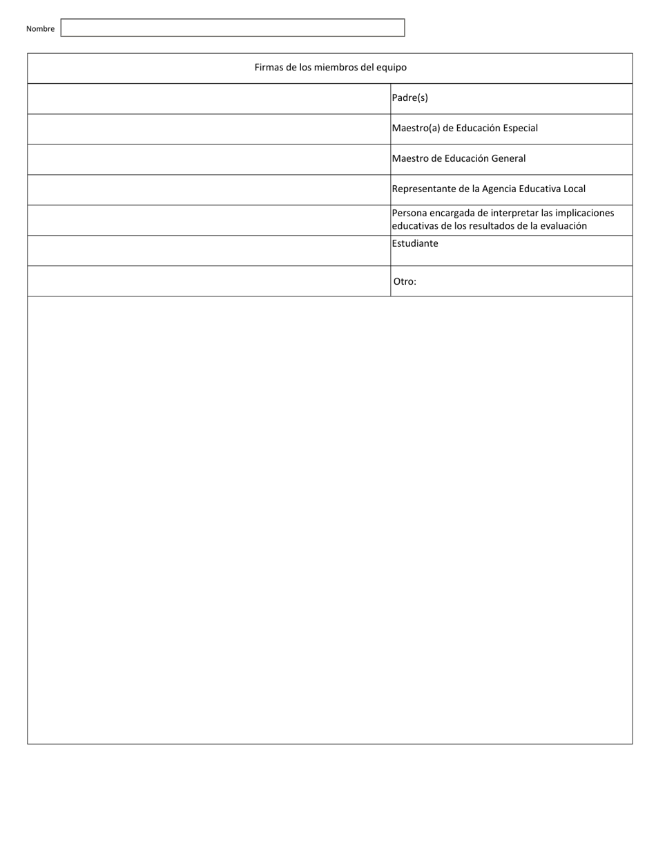 Programa De Educacion Individualizado - Edad Escolar (Sin Transicion Post-secundaria) - Arkansas (Spanish), Page 12