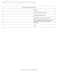 Programa De Educacion Individualizado - Edad Escolar (Transicion Post-secundaria) - Arkansas (Spanish), Page 14