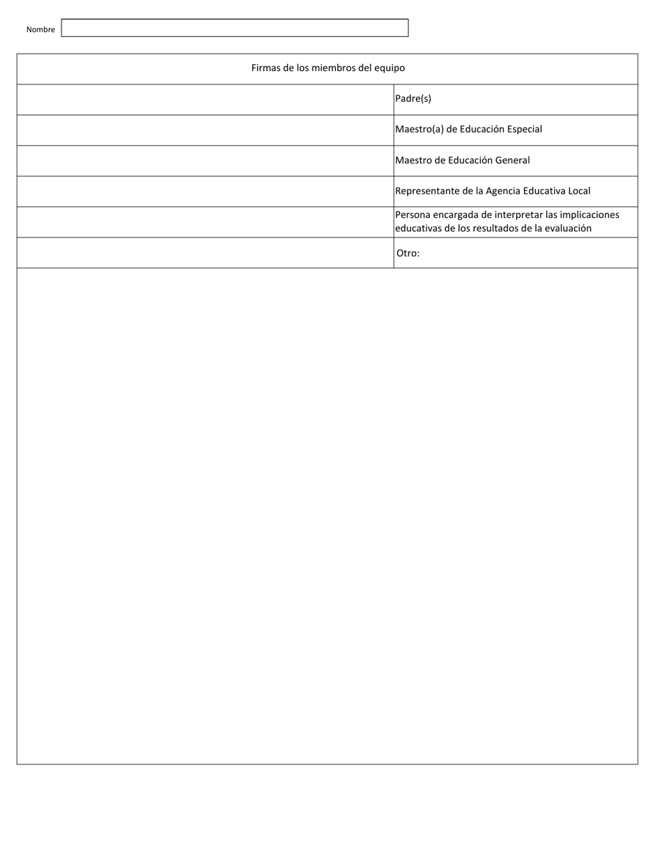 Programa De Educacion Individualizado - Ninez Temprana - Arkansas (Spanish), Page 12