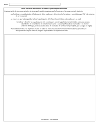 Programa De Educacion Individualizado - Ninez Temprana - Arkansas (Spanish), Page 2