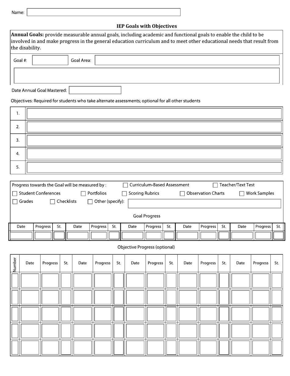Individualized Education Program (Iep) - Early Childhood - Arkansas, Page 7