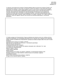 Evaluacion Funcional De Un Problema De Comportamiento - Arkansas (Spanish), Page 3