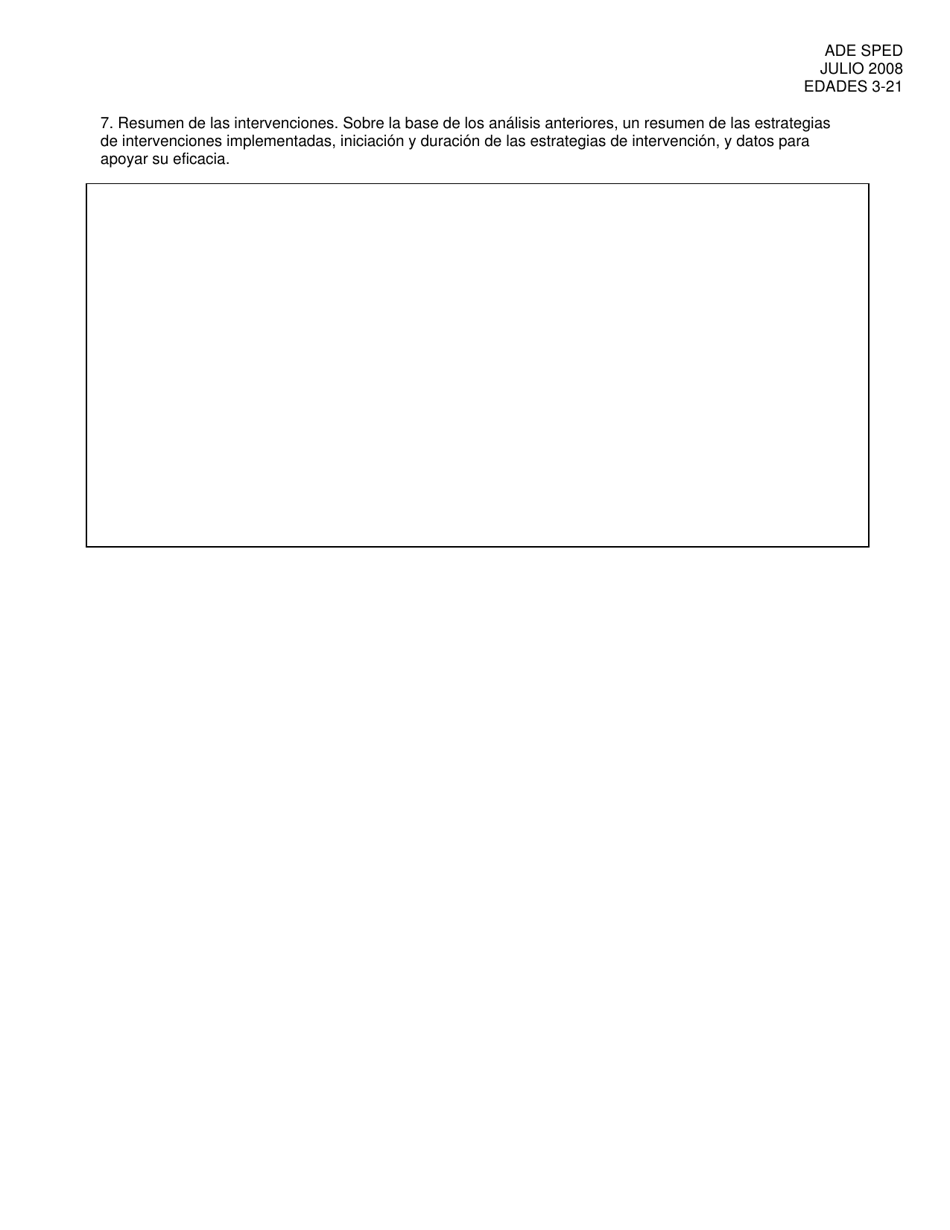 Evaluacion Funcional De Un Problema De Comportamiento - Arkansas (Spanish), Page 4