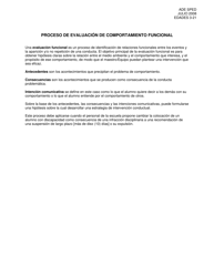 Proceso De Evaluacion De Comportamiento Funcional - Arkansas (Spanish)