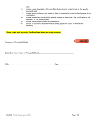 Form AAS-9582 Archoices in Homecare Provider Application - Arkansas, Page 10