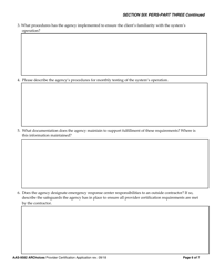Form AAS-9582 Archoices in Homecare Provider Application - Arkansas, Page 6