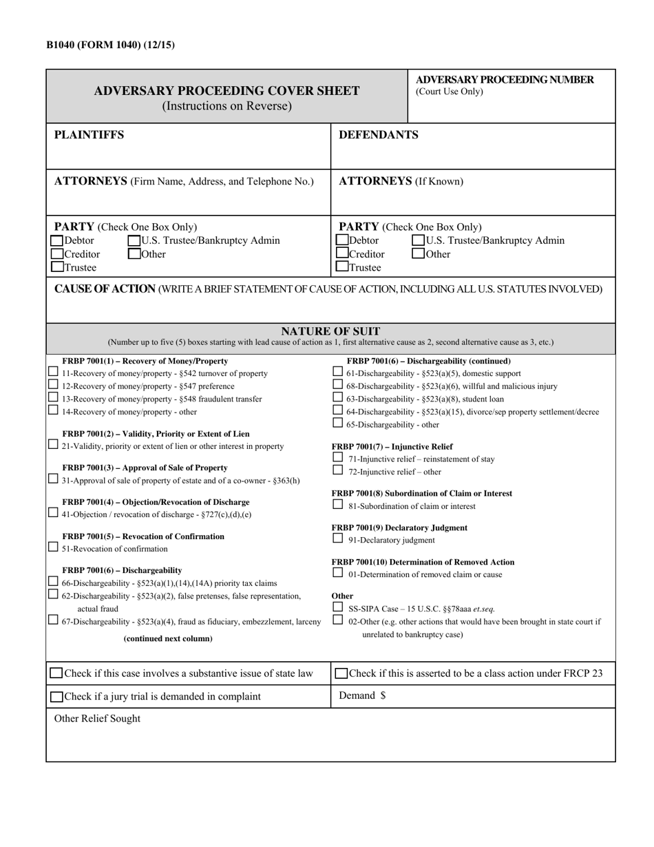 form-b1040-download-fillable-pdf-or-fill-online-adversary-proceeding