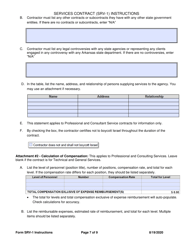 Instructions for Form SRV-1 Services Contract - Arkansas, Page 7