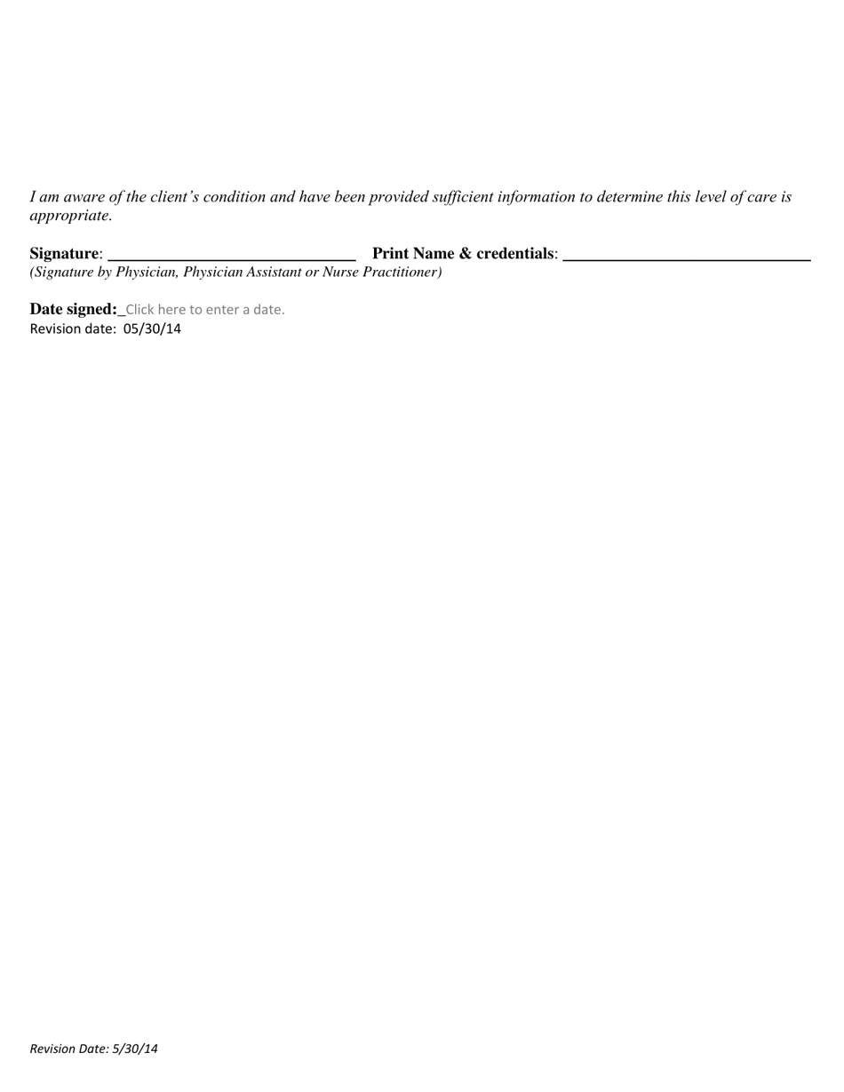 Recertification of Need (Ron) - Arizona, Page 3