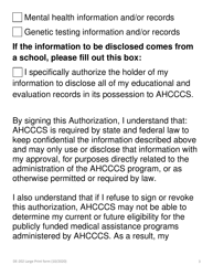 Form DE-202 LARGE PRINT Authorization to Disclose Protected Health Information to Ahcccs - Arizona, Page 3