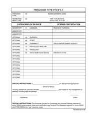 Document preview: Provider Enrollment Application - Nurse-Midwife (Cnm) - Arizona