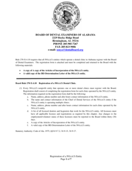 Document preview: Registration of a 501(C)(3) Entity - Alabama