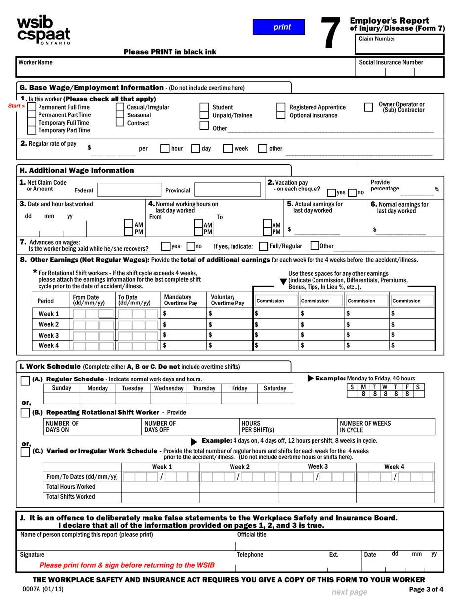 Wsib Form 7 Printable Form Fill Online Printable Fill 7102