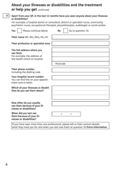 Form AA1 Attendance Allowance for People of State Pension Age or Over - United Kingdom, Page 6