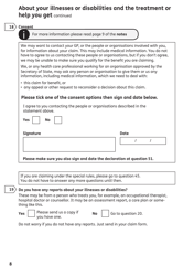 Form AA1 Attendance Allowance for People of State Pension Age or Over - United Kingdom, Page 8