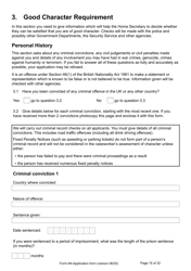 Form AN Application for Naturalisation as a British Citizen - United Kingdom, Page 15