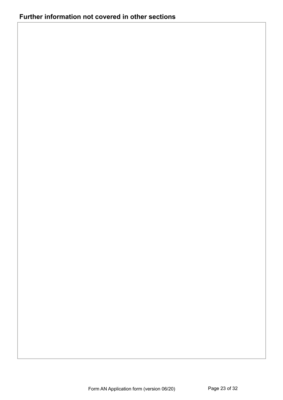 Form AN Application for Naturalisation as a British Citizen - United Kingdom, Page 23