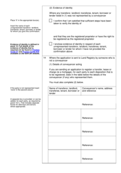 Form AP1 Application to Change the Register - United Kingdom, Page 5