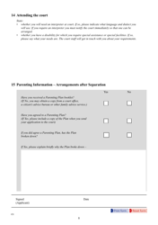 Form C1 Application for an Order - United Kingdom, Page 8