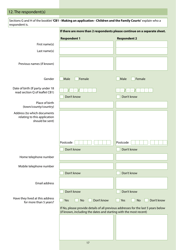 Form C100 Application Under the Children Act 1989 for a Child Arrangements, Prohibited Steps, Specific Issue Section 8 Order or to Vary or Discharge a Section 8 Order - United Kingdom, Page 19