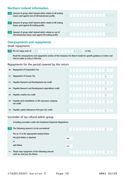 Form CT600 Download Printable PDF or Fill Online Company Tax Return