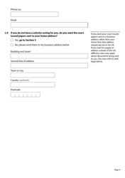 Form D8 Application for a Divorce, Dissolution or (Judicial) Separation - United Kingdom, Page 4