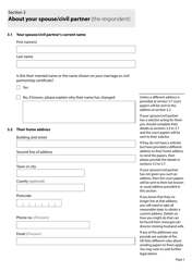 Form D8 Application for a Divorce, Dissolution or (Judicial) Separation - United Kingdom, Page 5