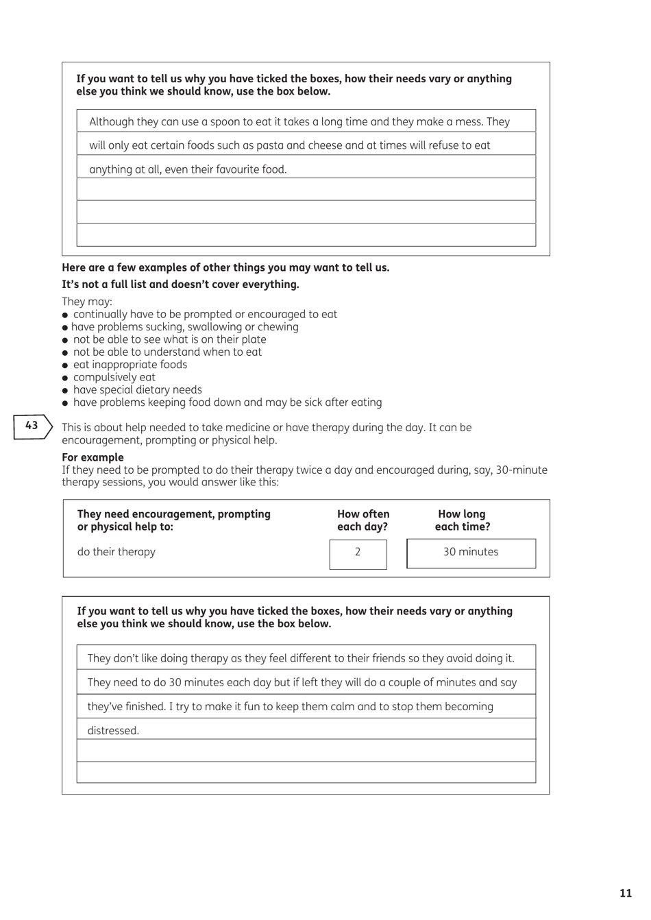 Form DLA1A Disability Living Allowance for a Child Under 16 - United Kingdom, Page 13