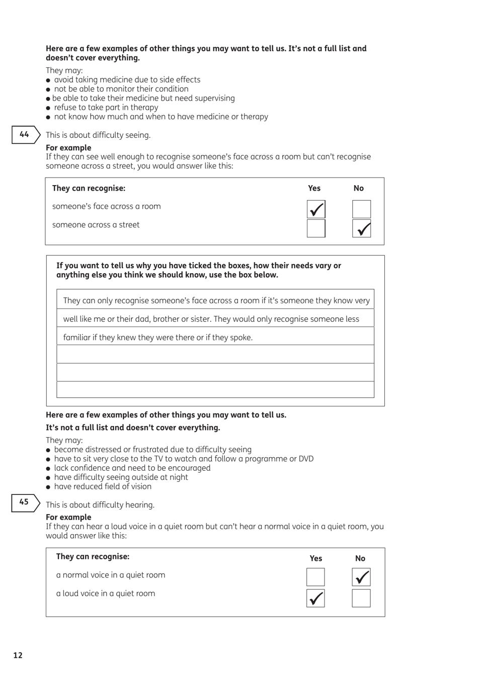 Form DLA1A Disability Living Allowance for a Child Under 16 - United Kingdom, Page 14