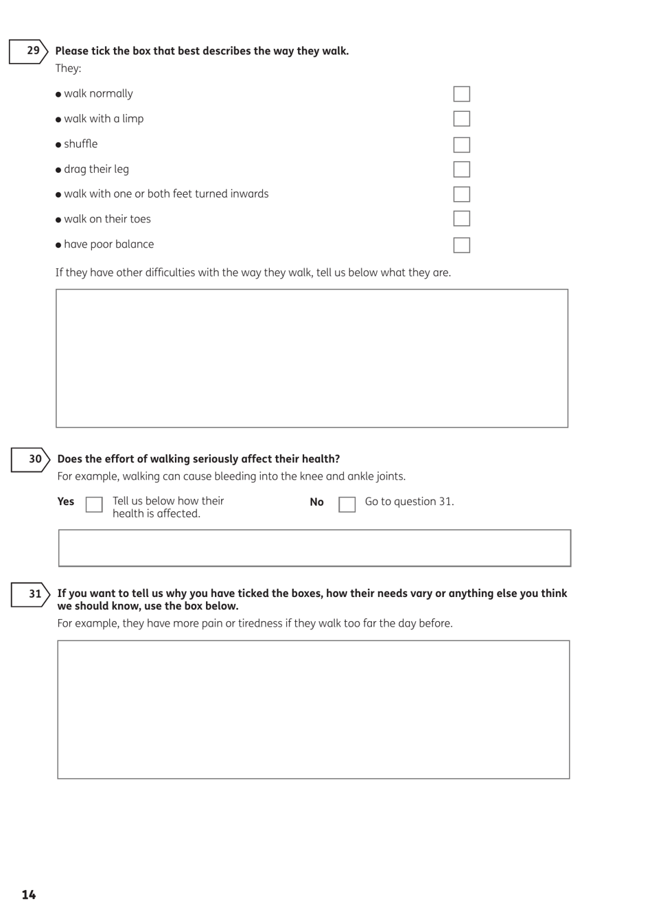 Form DLA1A Disability Living Allowance for a Child Under 16 - United Kingdom, Page 38