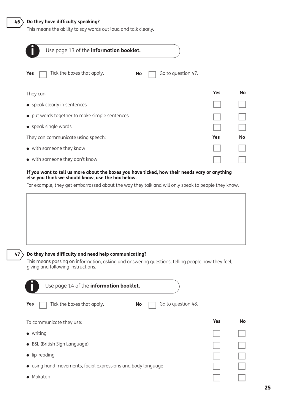 Form DLA1A Disability Living Allowance for a Child Under 16 - United Kingdom, Page 49