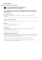 Form DLA1A Disability Living Allowance for a Child Under 16 - United Kingdom, Page 59