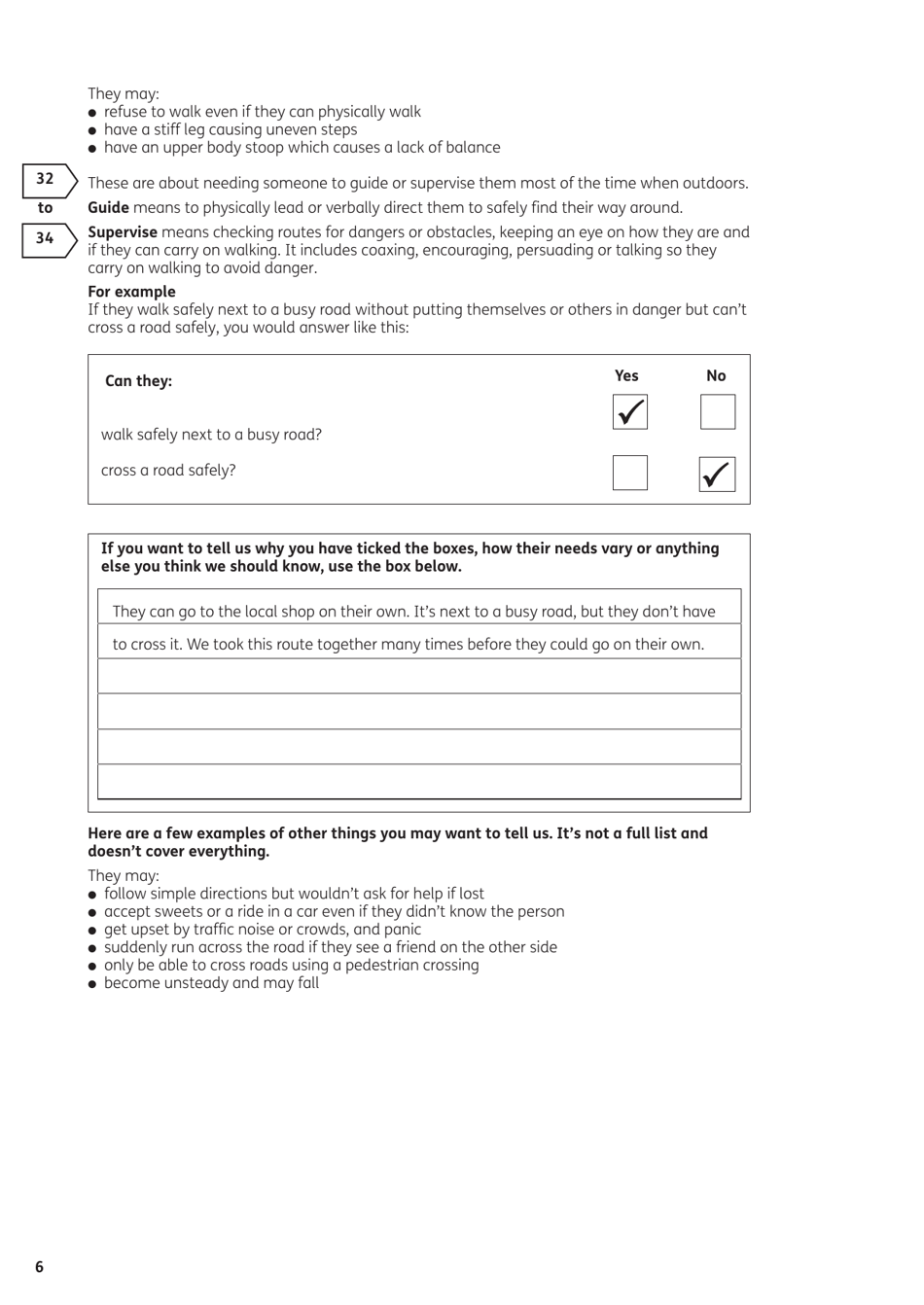 Form DLA1A Disability Living Allowance for a Child Under 16 - United Kingdom, Page 8