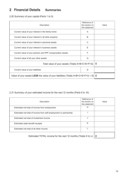 Form E Financial Statement - United Kingdom, Page 19