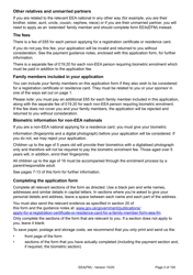 Form EEA(FM) Application for a Registration Certificate or Residence Card as the Family Member of a European Economic Area (Eea) or Swiss National - United Kingdom, Page 2