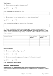 Form EEA(FM) Application for a Registration Certificate or Residence Card as the Family Member of a European Economic Area (Eea) or Swiss National - United Kingdom, Page 33