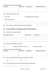 Form EEA(FM) Application for a Registration Certificate or Residence Card as the Family Member of a European Economic Area (Eea) or Swiss National - United Kingdom, Page 40