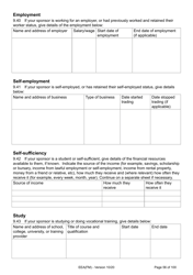 Form EEA(FM) Application for a Registration Certificate or Residence Card as the Family Member of a European Economic Area (Eea) or Swiss National - United Kingdom, Page 56