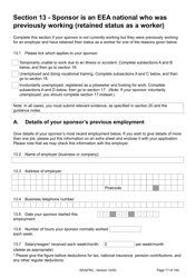 Form EEA(FM) Application for a Registration Certificate or Residence Card as the Family Member of a European Economic Area (Eea) or Swiss National - United Kingdom, Page 77