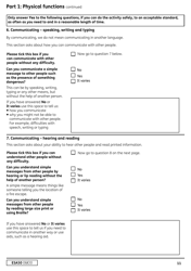 Form ESA50 Capability for Work Questionnaire - United Kingdom, Page 12