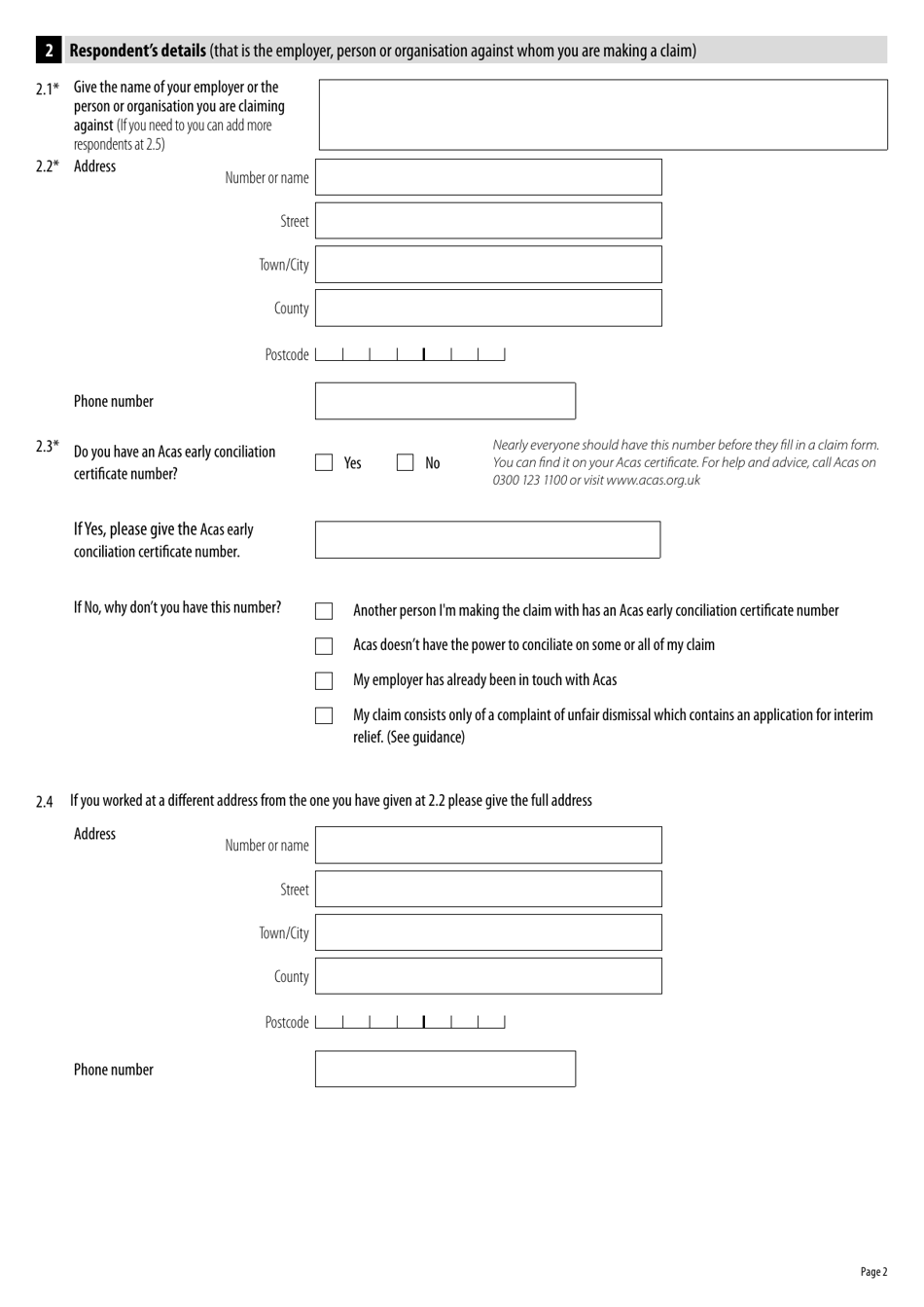 Form ET1 - Fill Out, Sign Online and Download Fillable PDF, United ...