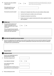 Form ET1 Employment Tribunal Claim Form for Single Claimants - United Kingdom, Page 4