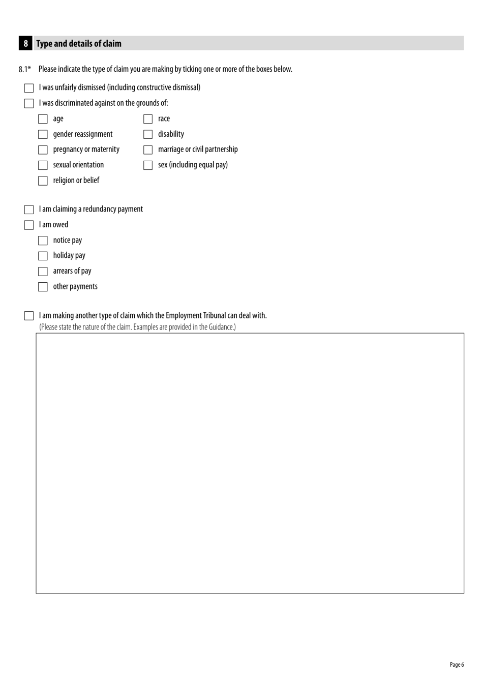 Form ET1 - Fill Out, Sign Online and Download Fillable PDF, United ...